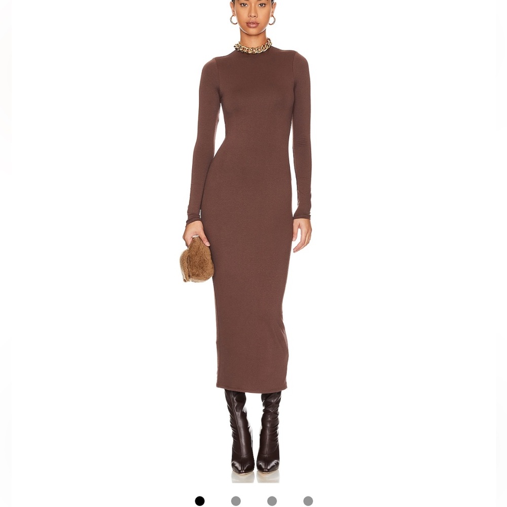 AFRM Juniper Dress in Cappuccino